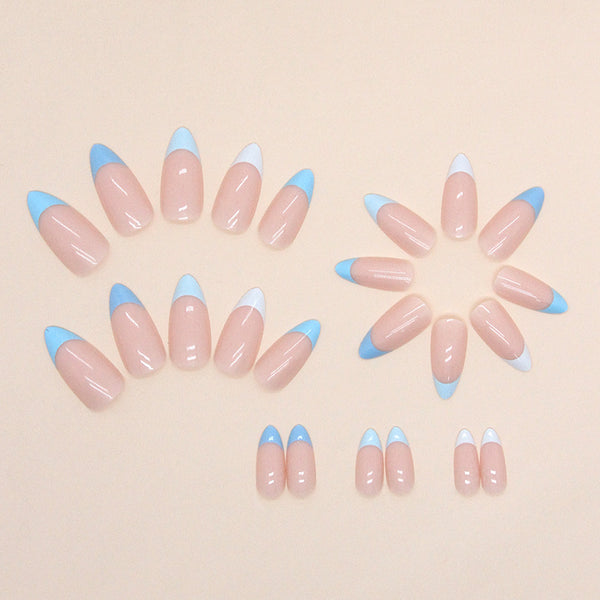 12 Sizes-24 Pcs Press On Nails W1108