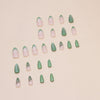 12 Sizes-24 Pcs Press On Nails W1535