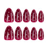 12 Sizes-24 Pcs Press On Nails JP4567