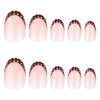 12 Sizes-24 Pcs Press On Nails JP4155