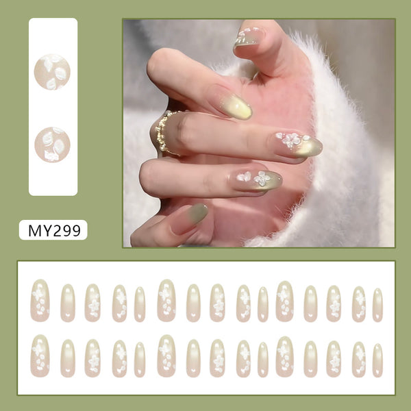 30 Pcs Press On Nails MY299