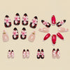 12 Sizes-24 Pcs Press On Nails Y1821