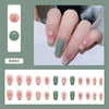 12 Sizes-24 Pcs Press On Nails R460