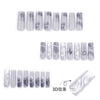 12 Sizes-24 Pcs Press On Nails JP3487