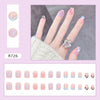 12 Sizes-24 Pcs Press On Nails R726