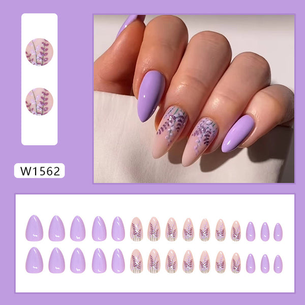 30 Pcs Press On Nails W1562