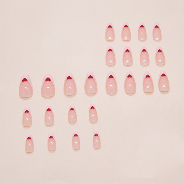 12 Sizes-24 Pcs Press On Nails W2182