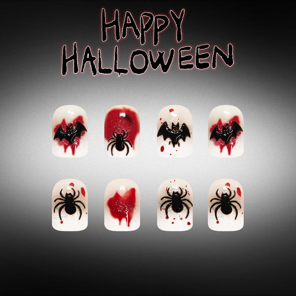 12 Sizes-24 Pcs Press On Nails C2021