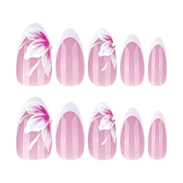 12 Sizes-24 Pcs Press On Nails JP3831
