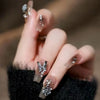 12 Sizes-24 Pcs Press On Nails Z612