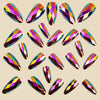 12 Sizes-24 Pcs Press On Nails Y1332
