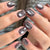 12 Sizes-24 Pcs Press On Nails C1525