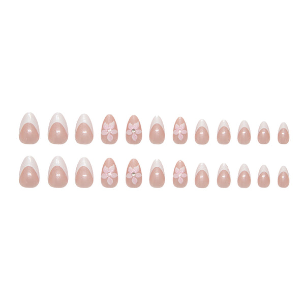 12 Sizes-24 PcsPress On Nails Z1129