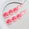 12 Sizes-24 Pcs Press On Nails F182