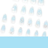 12 Sizes-24 Pcs Press On Nails JP3335