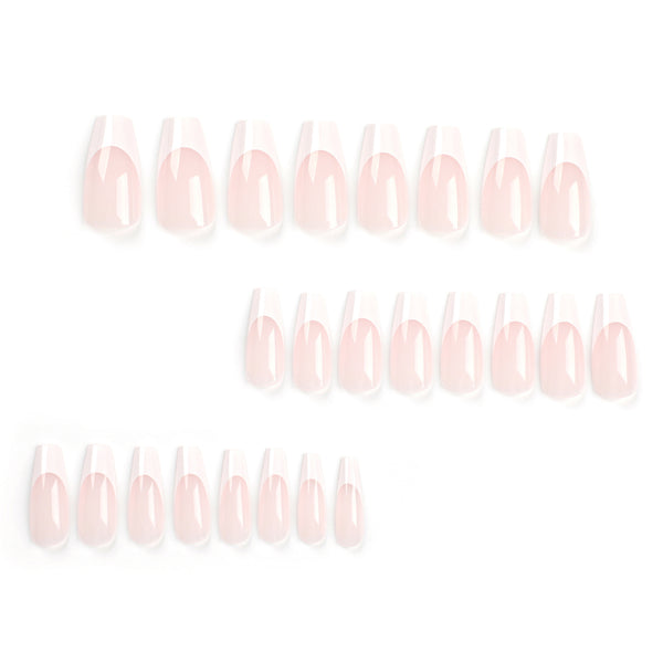 12 Sizes-24 Pcs Press On Nails JP2465