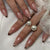 12 Sizes-24 Pcs Press On Nails C881