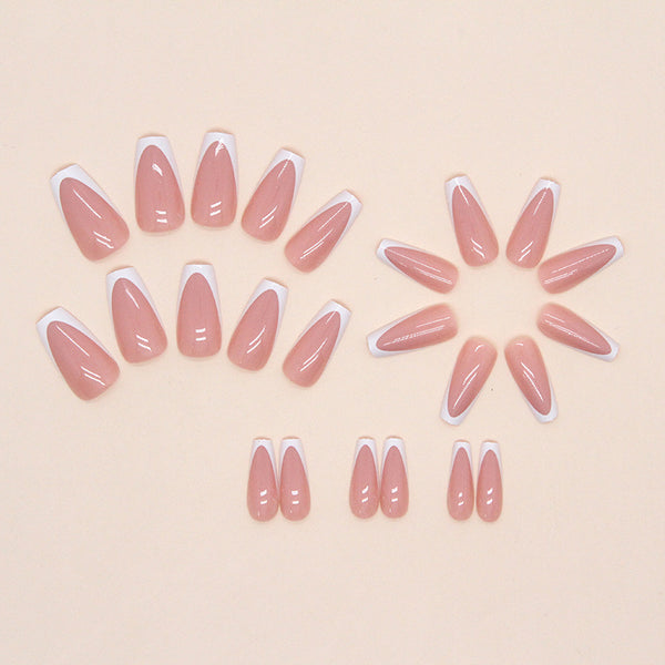12 Sizes-24 Pcs Press On Nails W1040