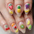 12 Sizes-24 Pcs Press On Nails Y1887