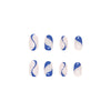 12 Sizes-24 Pcs Press On Nails W186