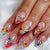 12 Sizes-24 Pcs Press On Nails Y1876