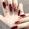 12 Sizes-24 Pcs Press On Nails W1682