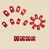 12 Sizes-24 Pcs Press On Nails Y1670