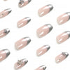 12 Sizes-24 Pcs Press On Nails JP2746