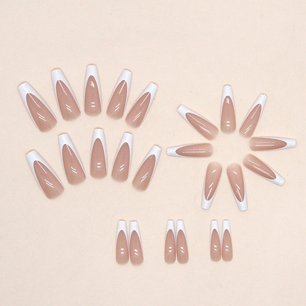 12 Sizes-24 Pcs Press On Nails W697