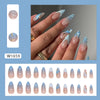 12 Sizes-24 Pcs Press On Nails W1659