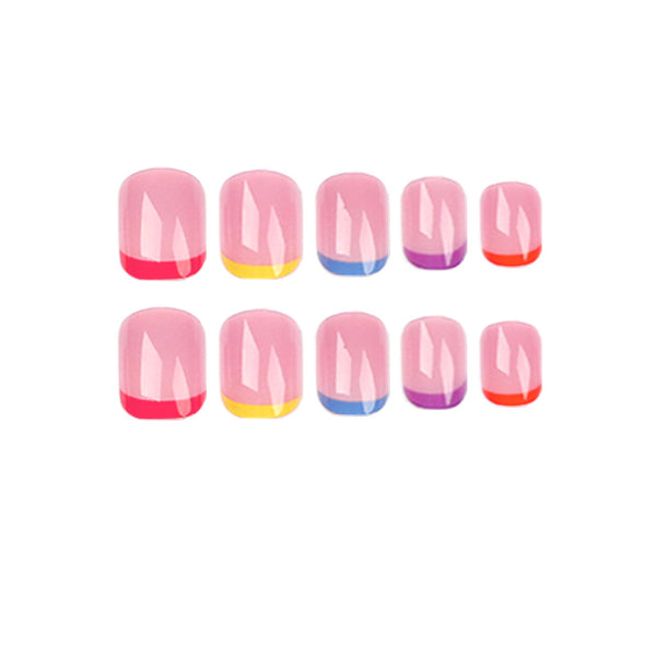 12 Sizes-24 Pcs Press On Nails JP1354