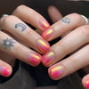 12 Sizes-24 Pcs Press On Nails W1383
