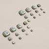 12 Sizes-24 Pcs Press On Nails F095