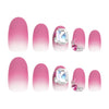 12 Sizes-24 Pcs Press On Nails JP2972