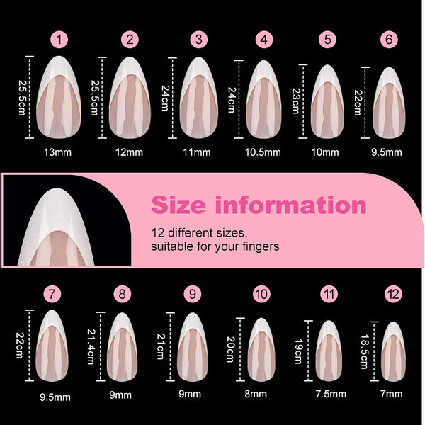 120 Pcs Press On Nails CP003