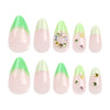 12 Sizes-24 Pcs Press On Nails JP2992