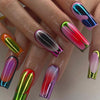12 Sizes-24 Pcs Press On Nails W1376