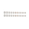 12 Sizes-24 Pcs Press On Nails MY044