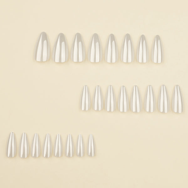 12 Sizes-24 Pcs Press On Nails JP3497