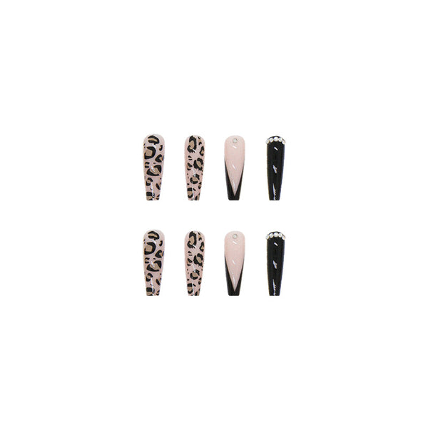 12 Sizes-24 Pcs Press On Nails W123