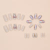 12 Sizes-24 Pcs Press On Nails W1758