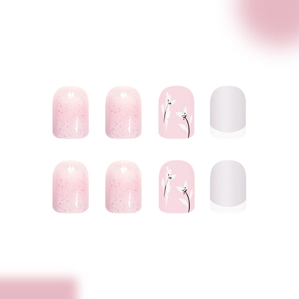 12 Sizes-24 Pcs Press On Nails C1342