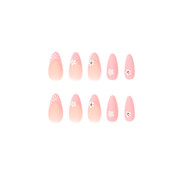 12 Sizes-24 Pcs Press On Nails JP1998