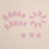12 Sizes-24 Pcs Press On Nails W1267