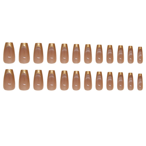 12 Sizes-24 Pcs Press On Nails MY060