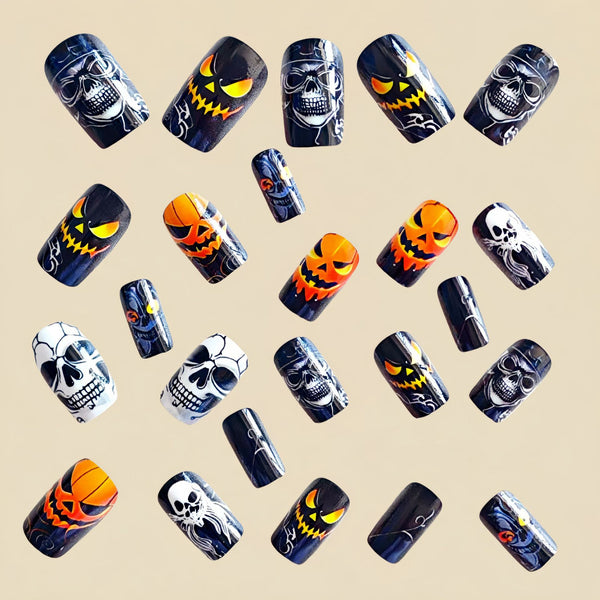 12 Sizes-24 Pcs Press On Nails Y1161