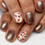 12 Sizes-24 PcsPress On Nails C609