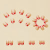 12 Sizes-24 Pcs Press On Nails Y116