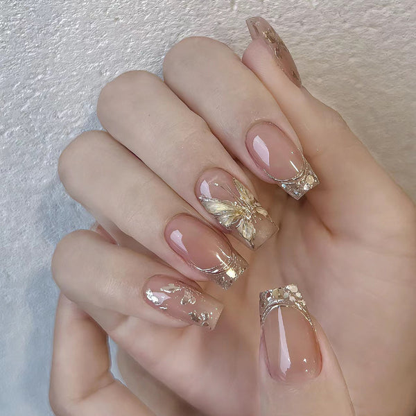 12 Sizes-24 Pcs Press On Nails nail-accessory