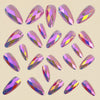 12 Sizes-24 Pcs Press On Nails Y1335